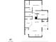 Black and white floor plan showcasing the layout of this home, including living areas and bedrooms at 8600 W Charleston Blvd # 2098, Las Vegas, NV 89117