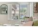 Bedroom view to the outdoor patio with custom shutters at 10001 Regency Square Ave, Las Vegas, NV 89148