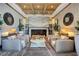 Stylishly designed lounge area featuring comfortable seating, a fireplace, and elegant decor at 10001 Regency Square Ave, Las Vegas, NV 89148