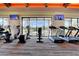 Well-equipped gym with treadmills, ellipticals, and TVs, offering a convenient fitness option for residents at 10197 Copper Meadow Ave, Las Vegas, NV 89166