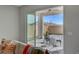 Covered patio features a ceiling fan and outdoor furniture, extending living space at 10197 Copper Meadow Ave, Las Vegas, NV 89166