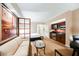 Stylish suite featuring living area, sleeping area, and kitchenette with modern design and neutral color palette at 145 E Harmon Ave # 2503, Las Vegas, NV 89109