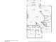 Detailed floor plan showcasing the layout of a home with a kitchen, bedrooms, and bathrooms at 15 Via Mantova # 303, Henderson, NV 89011