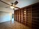 Home office featuring a wall-to-wall bookcase perfect for storage and organization at 1501 Lake Placid Ter # 0, Henderson, NV 89014