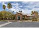 Beautiful single story home with manicured yard, desert landscaping, and stone accents at 1901 Rosemere Ct, Las Vegas, NV 89117