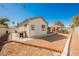 Backyard view of home featuring covered patio at 2004 Canterbury Dr, Las Vegas, NV 89119