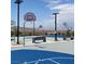 Community basketball court with multiple hoops, perfect for recreational activities and sports at 2629 Monte Cevedale St, Henderson, NV 89044