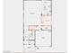 The spacious floorplan features a guest bedroom, full bath and garage entry on the first floor at 2629 Monte Cevedale St, Henderson, NV 89044