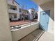 Balcony overlooking the well-maintained apartment complex courtyard and landscaping at 3318 N Decatur Blvd # 1059, Las Vegas, NV 89130