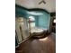 Bathroom featuring a corner tub, a separate shower with glass door, and tile flooring at 3917 White Castle St, Las Vegas, NV 89129