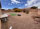 Spacious backyard featuring a gravel area, perfect for outdoor entertaining or relaxation at 4841 Crystal Sword St, North Las Vegas, NV 89031