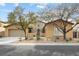 Charming single-story home with stone accents, desert landscaping, and a welcoming entrance at 7307 Iron Oak Ave, Las Vegas, NV 89113