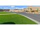 Lush green spaces and mountain views enhance the appeal of this well-manicured new home community at 11439 Peak Landing Ave, Las Vegas, NV 89138