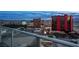 Expansive city view from balcony overlooking the vibrant Las Vegas skyline at twilight at 2700 Las Vegas Blvd # 4306, Las Vegas, NV 89109