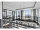 Lofted interior view showcasing an open floor plan, city views, and modern architecture at 2700 Las Vegas Blvd # 4306, Las Vegas, NV 89109