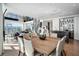 An open concept space boasting a living room, dining room and bar area with exceptional city views at 2700 Las Vegas Blvd # 4306, Las Vegas, NV 89109