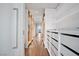 Spacious walk-in closet with custom shelving, drawers, and full-length mirror at 2700 Las Vegas Blvd # 4306, Las Vegas, NV 89109