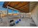 Backyard showcasing a covered patio area, perfect for relaxing or entertaining guests at 2716 Saint George St, North Las Vegas, NV 89030