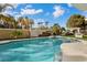 Private backyard pool area with ample space for entertaining at 42 Sawgrass Ct, Las Vegas, NV 89113
