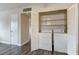 Convenient in-unit laundry area with stacked washer and dryer, and closet storage space at 4666 Monterey Cir # 4, Las Vegas, NV 89169