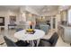 Bright kitchen with granite countertops, stainless steel appliances, and a central island at 52 Via Paradiso St, Henderson, NV 89011