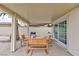 Covered patio featuring outdoor seating and barbecue setup at 6309 Fairbanks Rd, Las Vegas, NV 89103