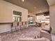 Outdoor patio with bar seating, dining area and an extended covered space at 72 Reverie Heights Ave, Henderson, NV 89011