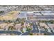 Aerial view of the neighborhood and home featuring landscaping and a private pool at 7816 Sandy Eagle Ct, Las Vegas, NV 89129