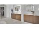 This well lit bathroom offers great closet space and sleek countertops at 818 Calluna St, Las Vegas, NV 89138