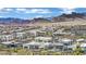 Gorgeous mountain views surround the modern homes in this picturesque neighborhood at 818 Calluna St, Las Vegas, NV 89138