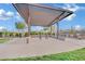 Pergola with picnic tables offers a shaded gathering spot in the community park at 818 Calluna St, Las Vegas, NV 89138