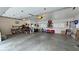 Spacious garage with plenty of storage space for bikes and tools at 1211 Bourbon St, Pahrump, NV 89048