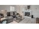Inviting living room with fireplace, comfortable seating, and modern accents at 1401 Red Crest Ln # 201, Las Vegas, NV 89144