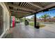 Enjoy the backyard featuring a covered patio, large grill, and a refreshing swimming pool at 1580 Rosita Dr, Las Vegas, NV 89123