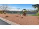 Community tennis court with fencing and landscaping at 1580 Rosita Dr, Las Vegas, NV 89123