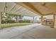 Backyard with a covered patio and a built in BBQ grill at 2385 Orangeburg Pl, Henderson, NV 89044