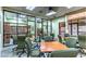Well-stocked library with tables, chairs, and shelves of books at 2580 Flare Star Dr, Henderson, NV 89044