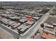 Aerial view of a residential area showcasing the layout and location of this property at 3012 Joy Meadow Ave, Henderson, NV 89074