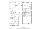 Detailed floor plan showcasing the layout of the house, including room dimensions and locations at 3012 Joy Meadow Ave, Henderson, NV 89074