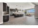 Spacious modern kitchen featuring a large island, stainless steel appliances, and an open floor plan at 3012 Joy Meadow Ave, Henderson, NV 89074