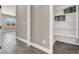 Bright pantry with open shelving for optimal storage and stylish gray decor pillows at 3012 Joy Meadow Ave, Henderson, NV 89074