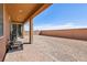 Covered back patio with a grill, and ample space for designing your ideal outdoor living area at 3903 Henny Ave, Las Vegas, NV 89141
