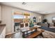 Cozy dining area with access to the backyard and abundant natural light at 3903 Henny Ave, Las Vegas, NV 89141