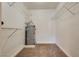 Spacious walk-in closet offering ample storage with water heater at 5138 S Jones Blvd # 207, Las Vegas, NV 89118