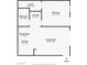 Detailed floor plan showcasing the layout of the home with labeled rooms at 5166 S Jones Blvd # 202, Las Vegas, NV 89118