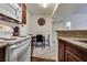 Cozy kitchen features modern appliances and a breakfast nook with seating at 5166 S Jones Blvd # 202, Las Vegas, NV 89118