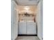 Laundry closet featuring a side-by-side washer and dryer at 5166 S Jones Blvd # 202, Las Vegas, NV 89118