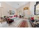 Bright and airy living room featuring high ceilings and abundant natural light at 10 Staghorn St, Henderson, NV 89012