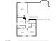 Upstairs floor plan showing the layout of bedrooms, bathrooms, and closets at 10500 Pacific Palisades Ave, Las Vegas, NV 89144