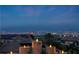 Expansive city views from rooftop overlooking neighborhood with solar panels against horizon at 11178 Corsica Mist Ave, Las Vegas, NV 89135